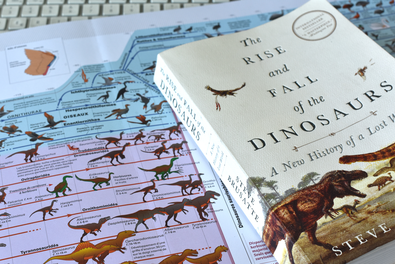 Lectures croisées: Le triomphe et la chute des dinosaures et L’Atlas des vertébrés